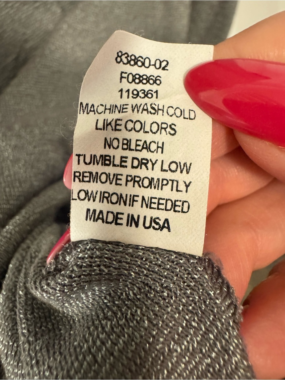 Michael Stars Charcoal Gray Short-Sleeve Shift Dress - Picture 10 of 13